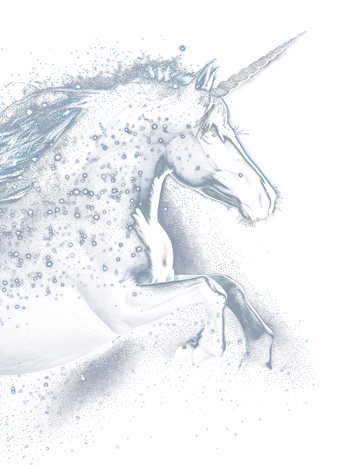 Unicorn silhouette